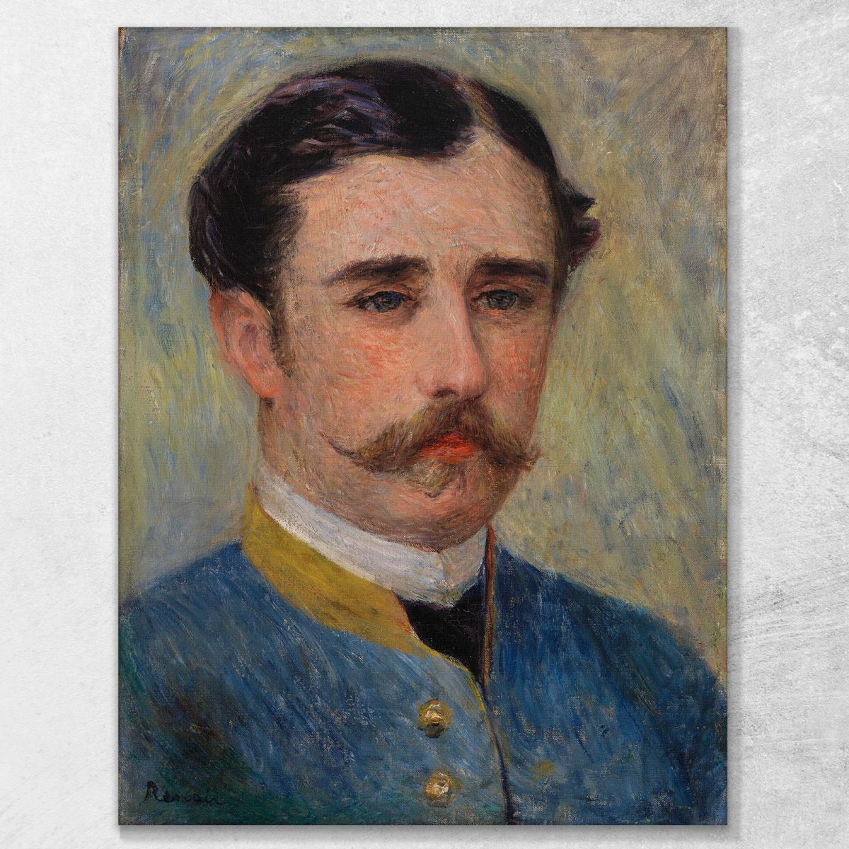 Portrait Of A Man Monsieur Charpentier Pierre-Auguste Renoir par416 canvas print 
