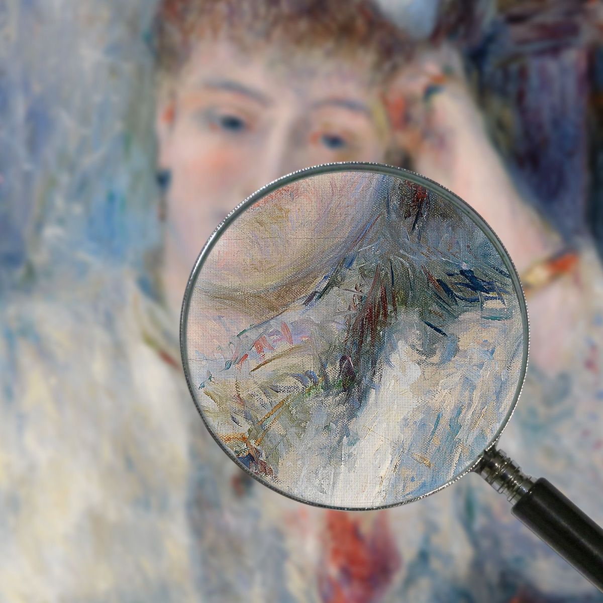 Portrait Of Mademoiselle Marie Murer Pierre-Auguste Renoir par421 canvas print