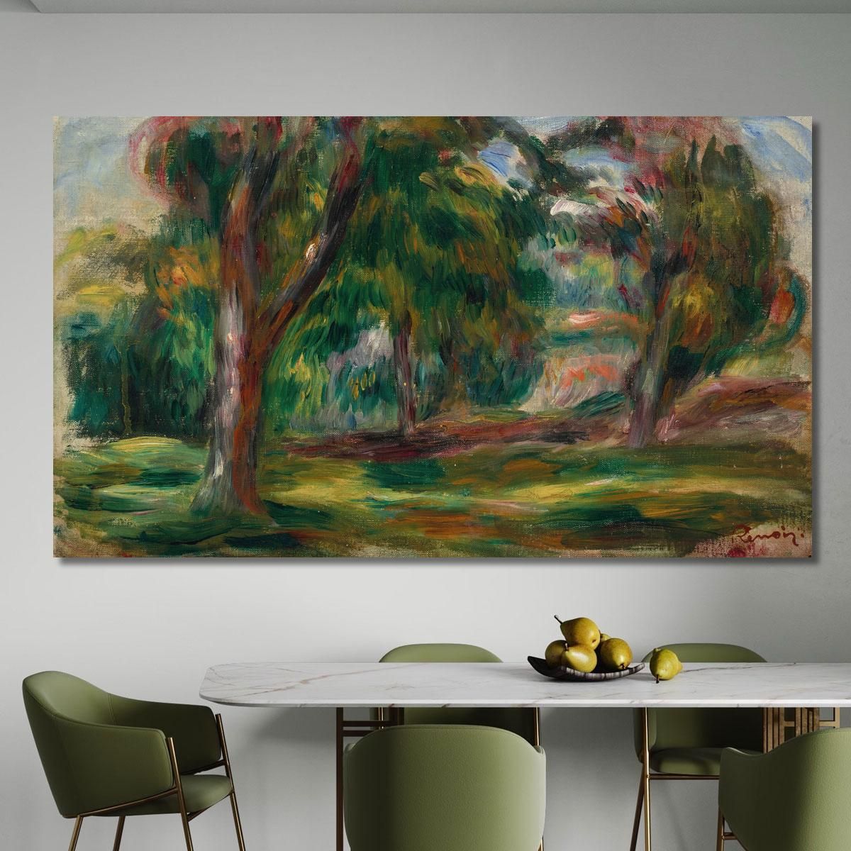 Meadow And Trees Pierre-Auguste Renoir par424 canvas print 