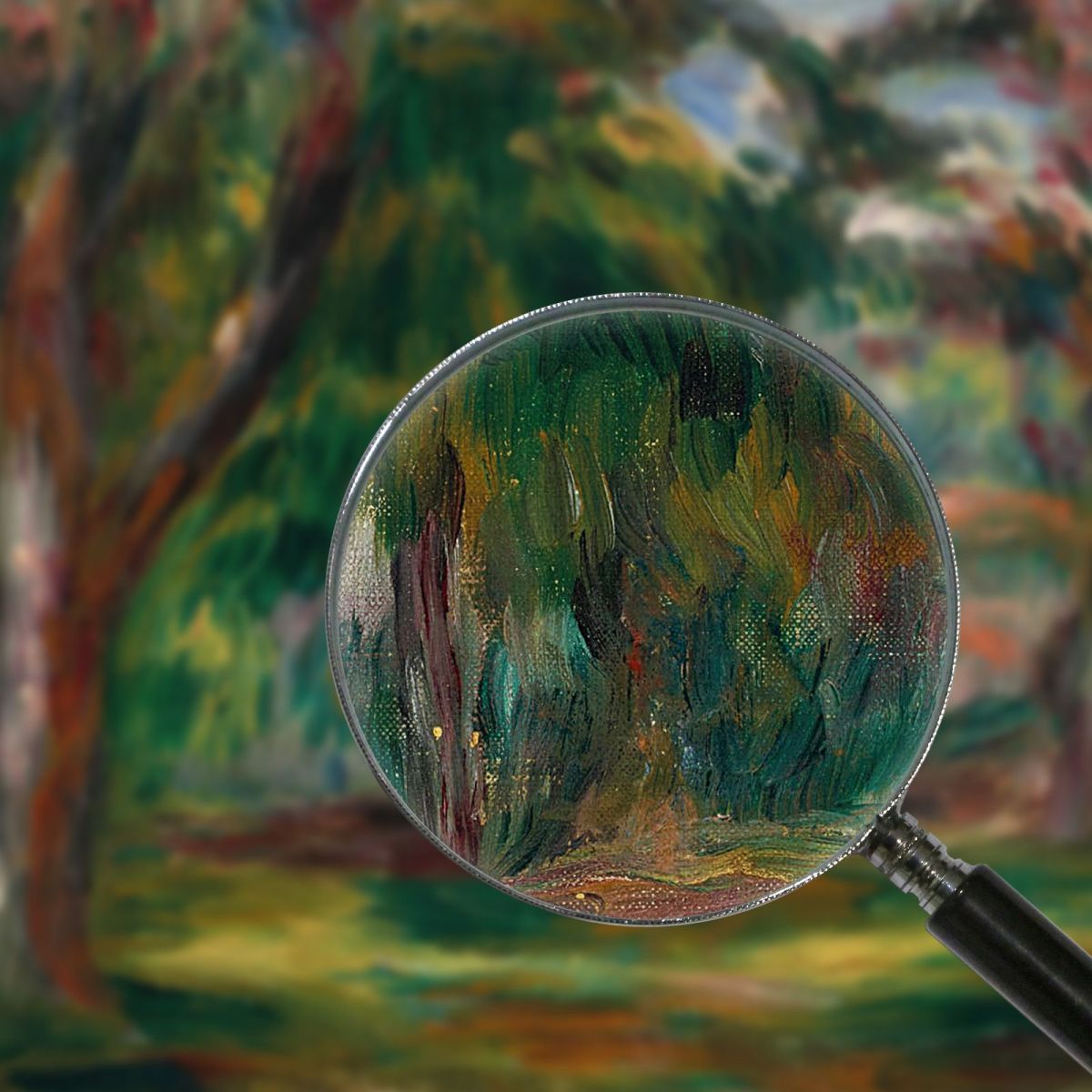 Meadow And Trees Pierre-Auguste Renoir par424 canvas print
