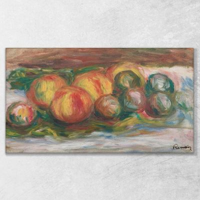 Peaches And Plum Pierre-Auguste Renoir par426 canvas print 