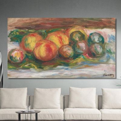 Peaches And Plum Pierre-Auguste Renoir par426 canvas print 