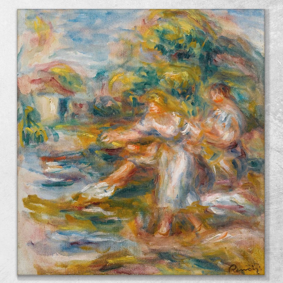 Anglers Pierre-Auguste Renoir par427 canvas print 