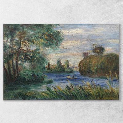 River Landscape 2 Pierre-Auguste Renoir par433 canvas print 