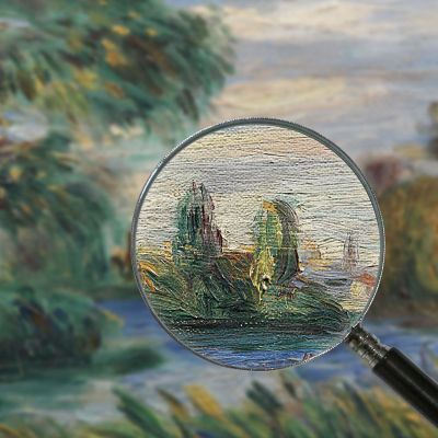 River Landscape 2 Pierre-Auguste Renoir par433 canvas print