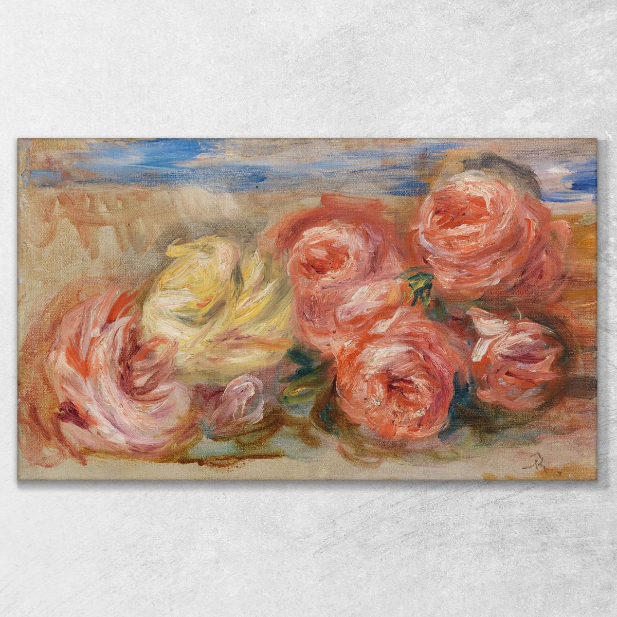 Rosen Pierre-Auguste Renoir par436 canvas print 