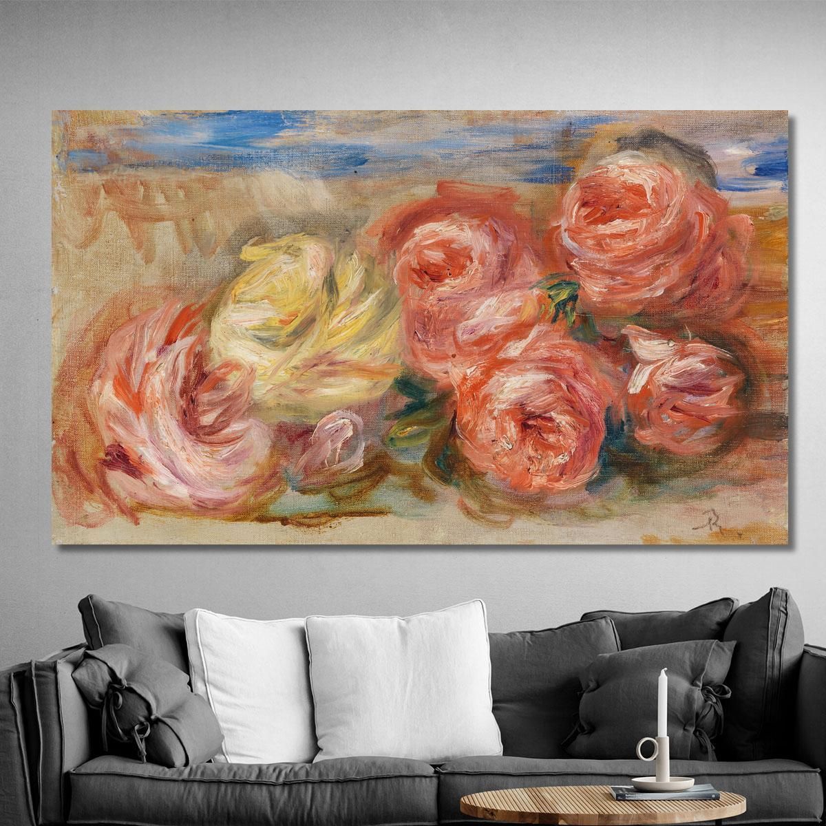 Rosen Pierre-Auguste Renoir par436 canvas print 