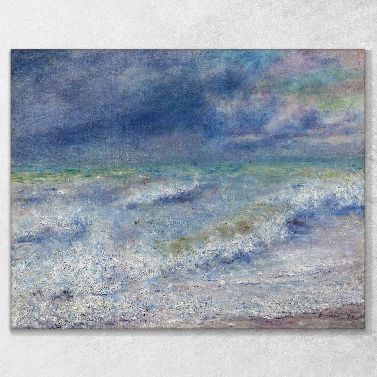 Seascape Pierre-Auguste Renoir par443 canvas print 