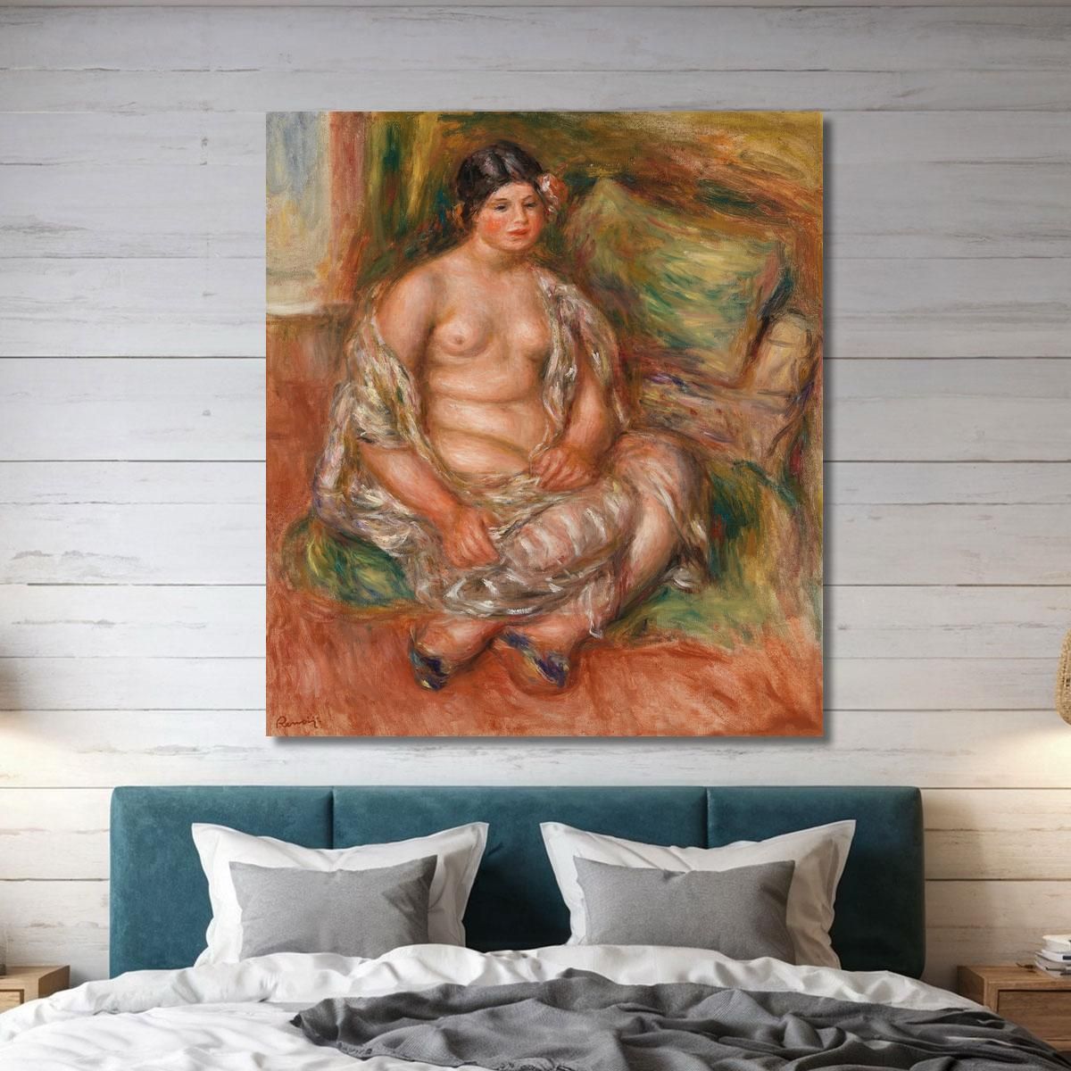 Seated Odalisque Pierre-Auguste Renoir par446 canvas print 