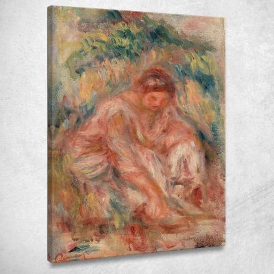 Sketch Of A Woman Pierre-Auguste Renoir par449 canvas print 