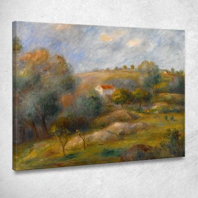 Springtime In Essoyes Pierre-Auguste Renoir par451 canvas print 