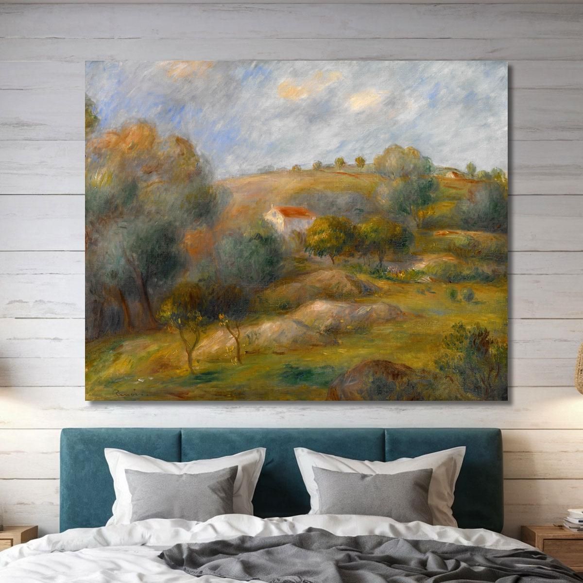 Springtime In Essoyes Pierre-Auguste Renoir par451 canvas print 