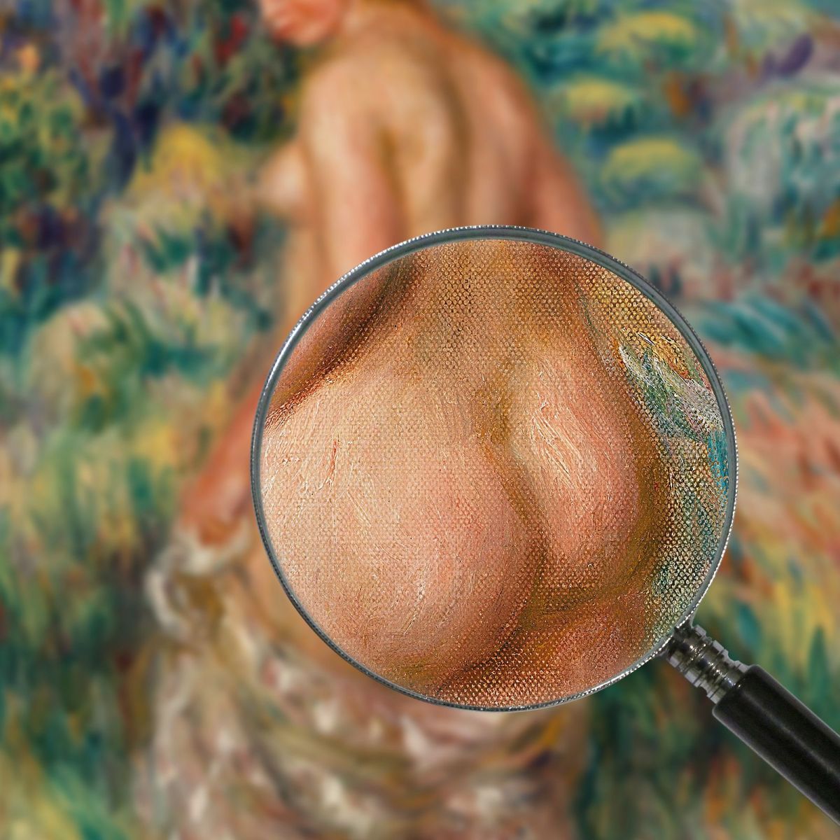 Standing Bather Pierre-Auguste Renoir par452 canvas print
