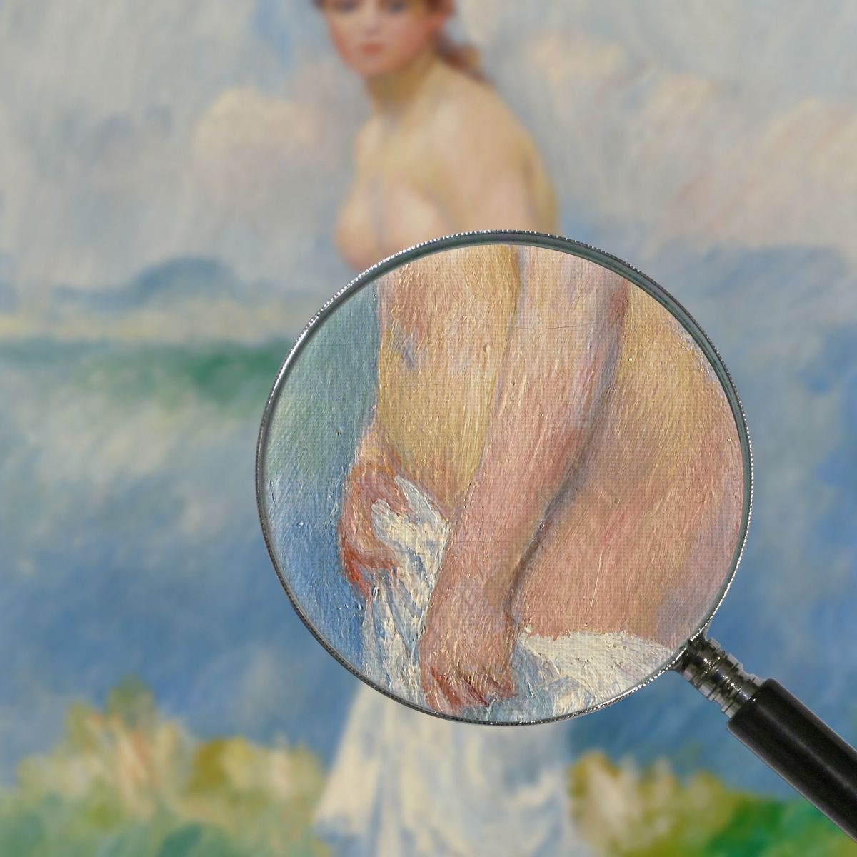Standing Bather Pierre-Auguste Renoir par453 canvas print