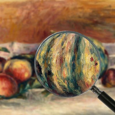 Still Life With Melon Nature Morte Au Melon Pierre-Auguste Renoir par457 canvas print