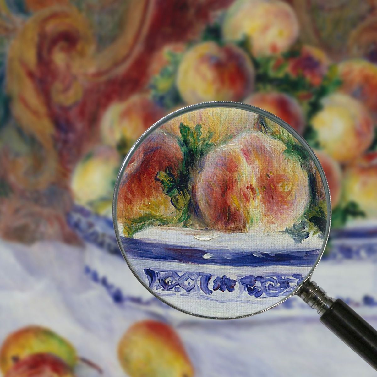 Still Life With Peaches Pierre-Auguste Renoir par459 canvas print
