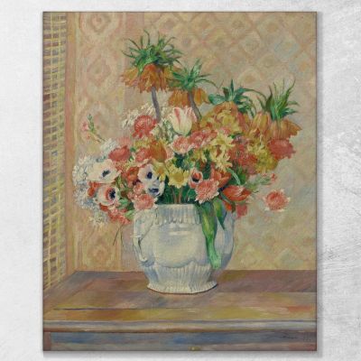 Still Life Flowers Pierre-Auguste Renoir par460 canvas print 