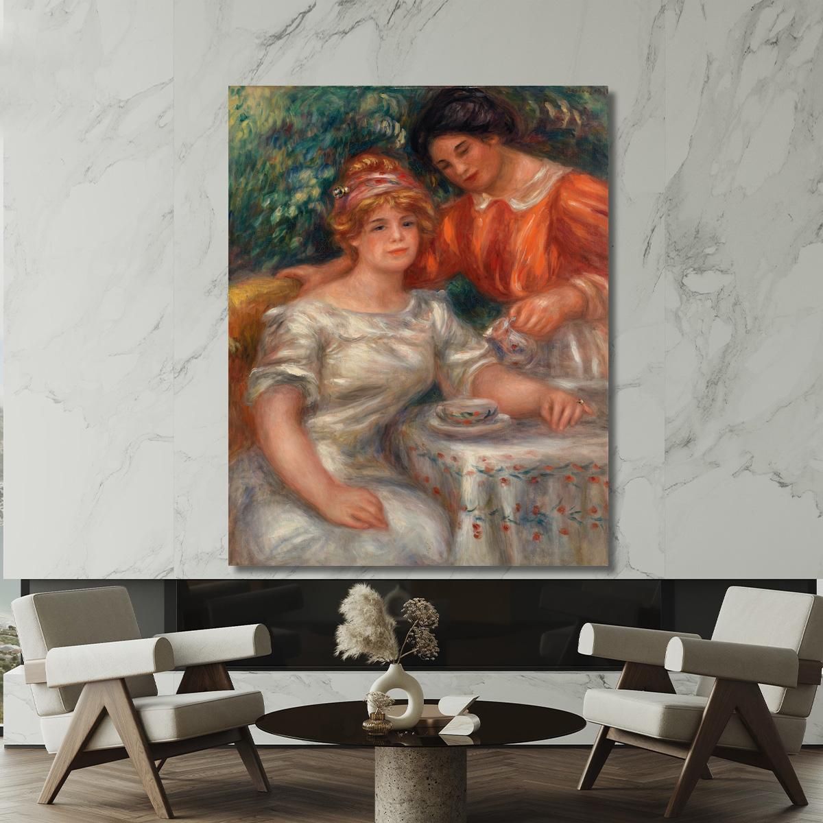 Tea Time Pierre-Auguste Renoir par465 canvas print 