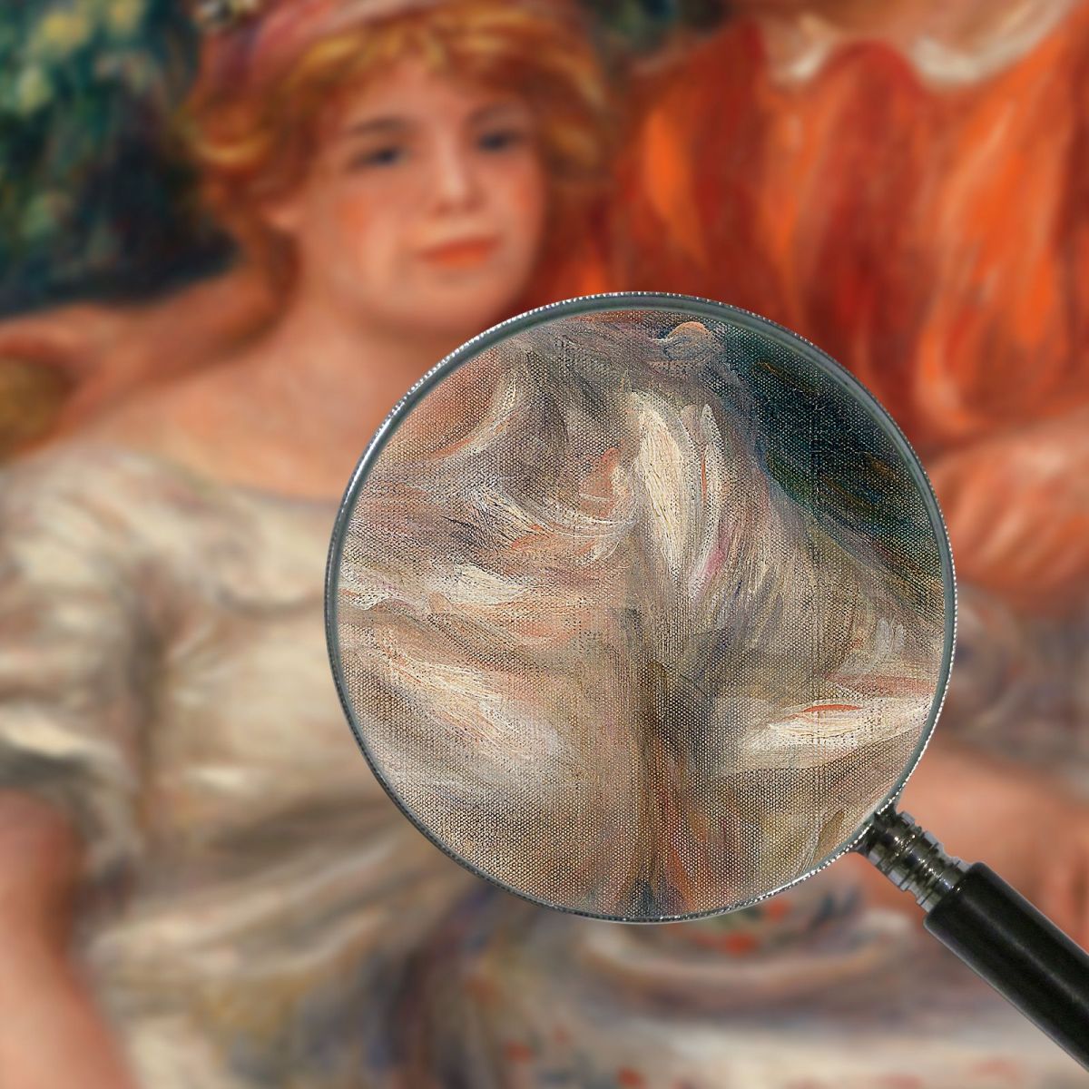 Tea Time Pierre-Auguste Renoir par465 canvas print