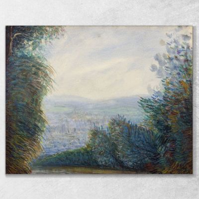 The Auvers Valley On The Oise River Pierre-Auguste Renoir par466 canvas print 