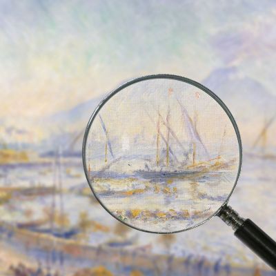 The Bay Of Naples Pierre-Auguste Renoir par467 canvas print