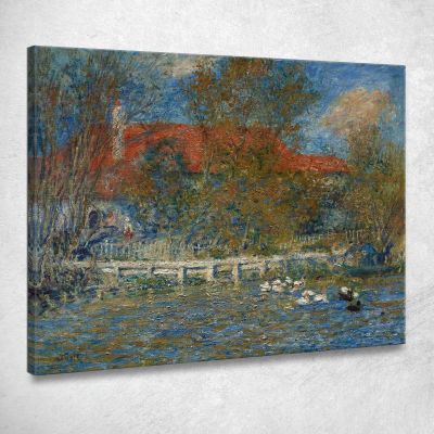The Duck Pond Pierre-Auguste Renoir par470 canvas print 