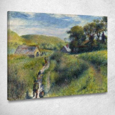 The Mussel Harvest Pierre-Auguste Renoir par475 canvas print 