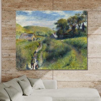The Mussel Harvest Pierre-Auguste Renoir par475 canvas print 