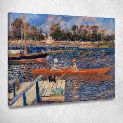 The Seine At Argenteuil Pierre-Auguste Renoir par476 canvas print 