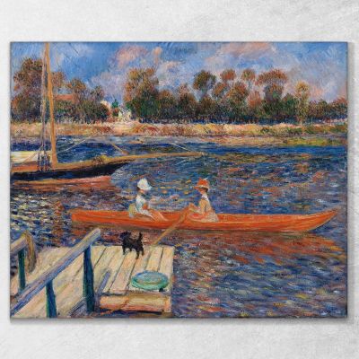 The Seine At Argenteuil Pierre-Auguste Renoir par476 canvas print 