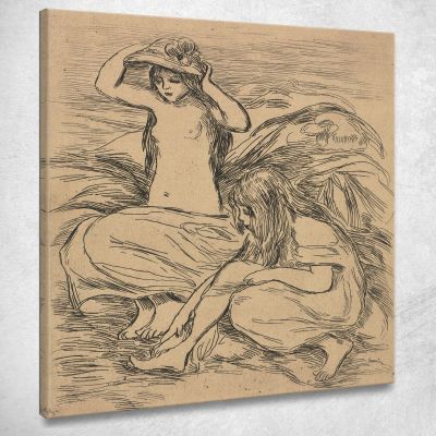 The Two Bathers Pierre-Auguste Renoir par479 canvas print 