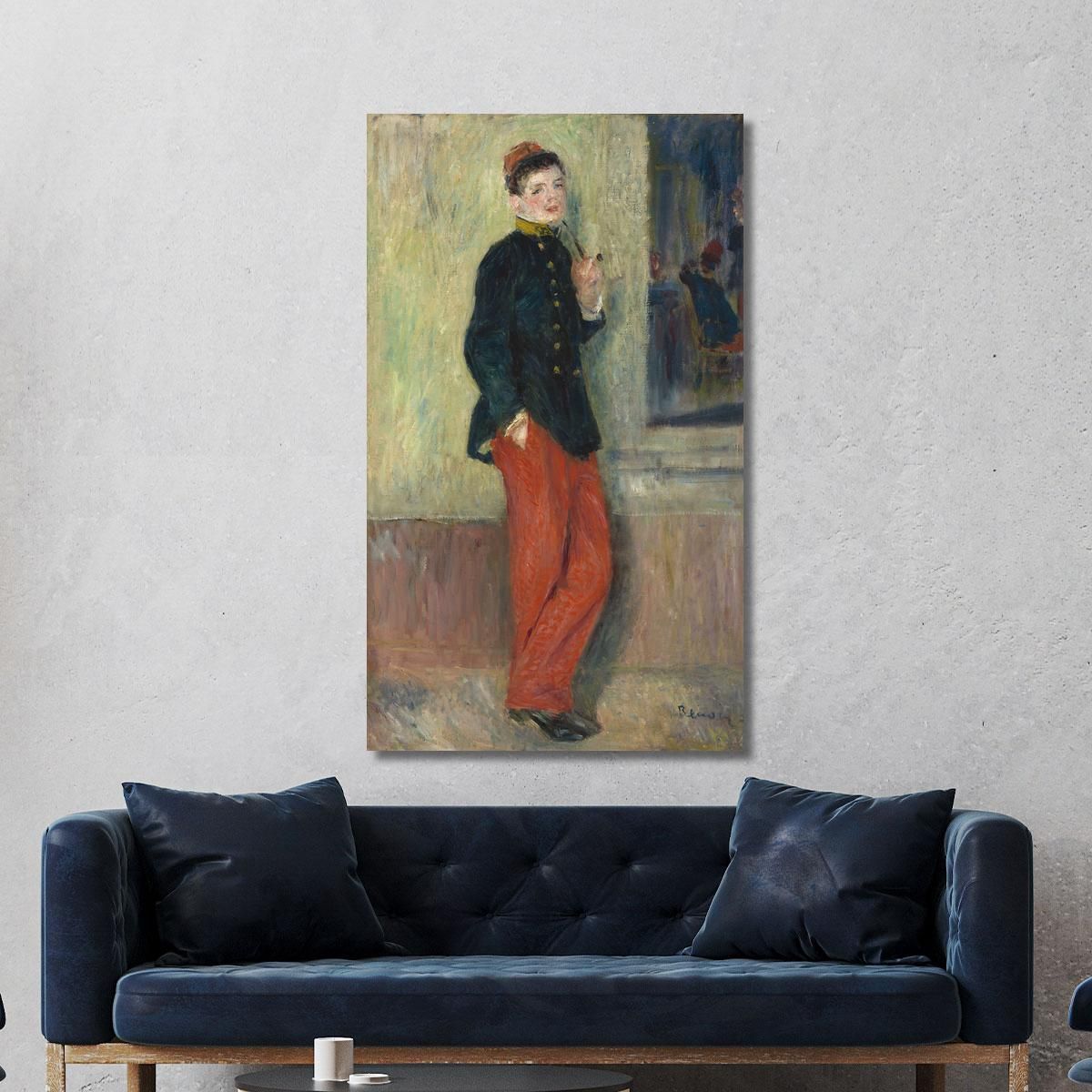 The Young Soldier Pierre-Auguste Renoir par481 canvas print 