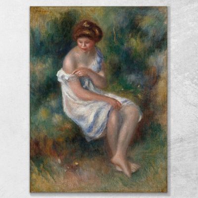 The Bather Pierre-Auguste Renoir par482 canvas print 