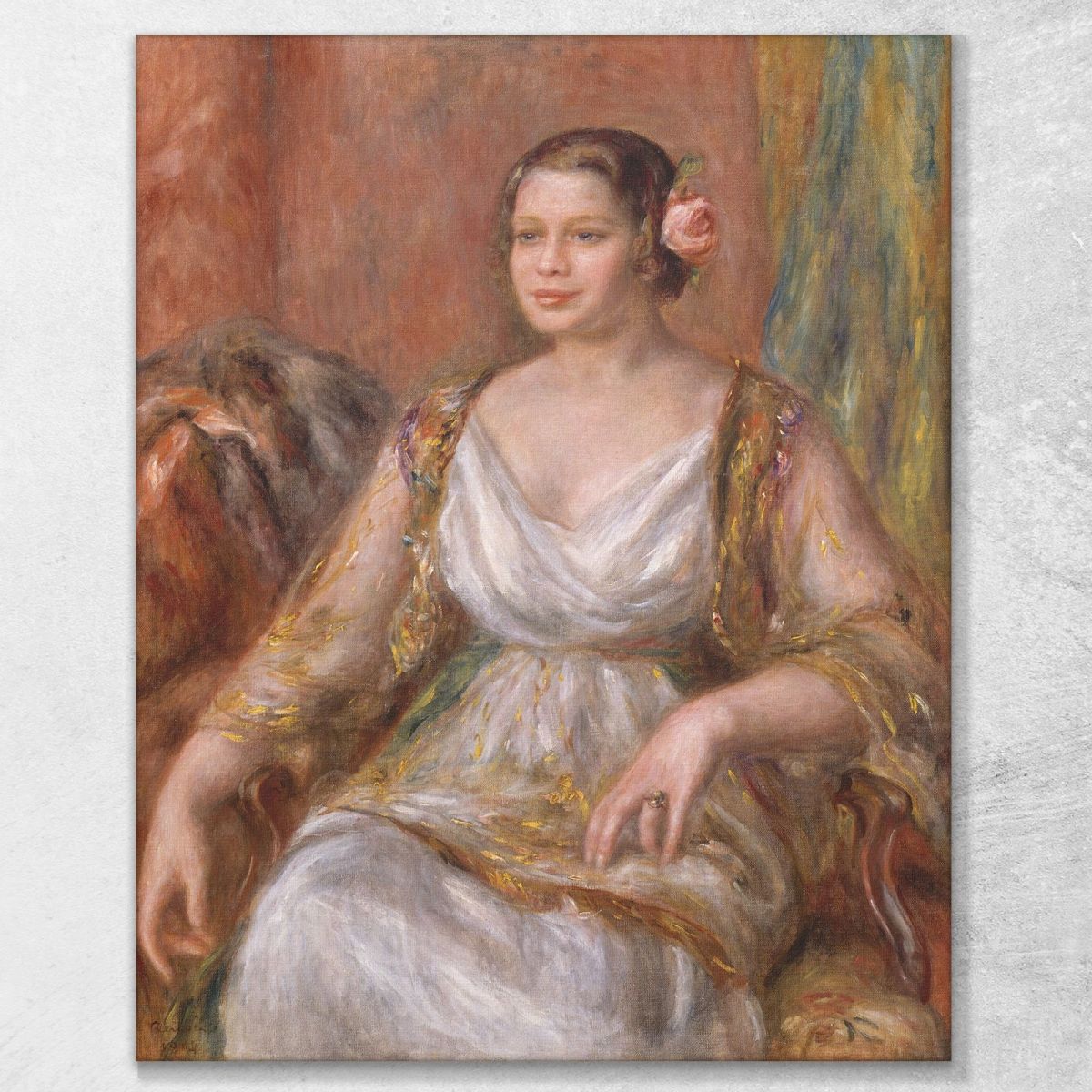 Tilla Durieux Ottilie Godeffroy Pierre-Auguste Renoir par483 canvas print 