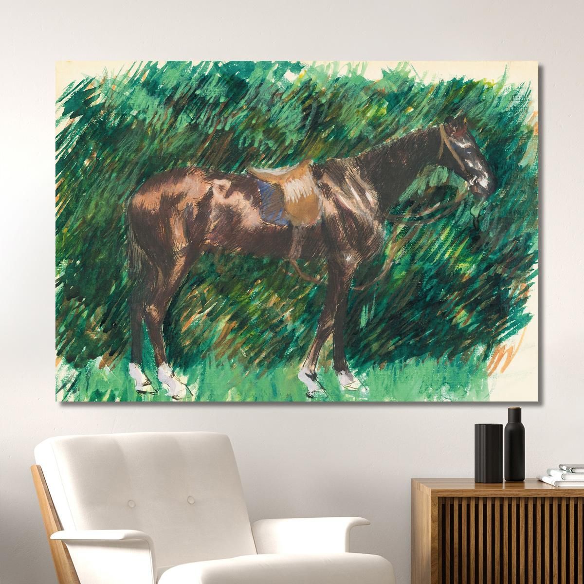 Horse Pierre-Auguste Renoir par493 canvas print 