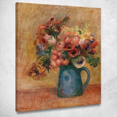 Vase Of Flowers Pierre-Auguste Renoir par497 canvas print 