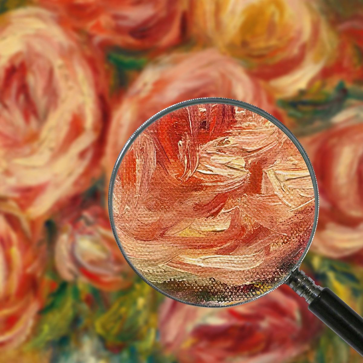 Vase Of Roses Pierre-Auguste Renoir par498 canvas print