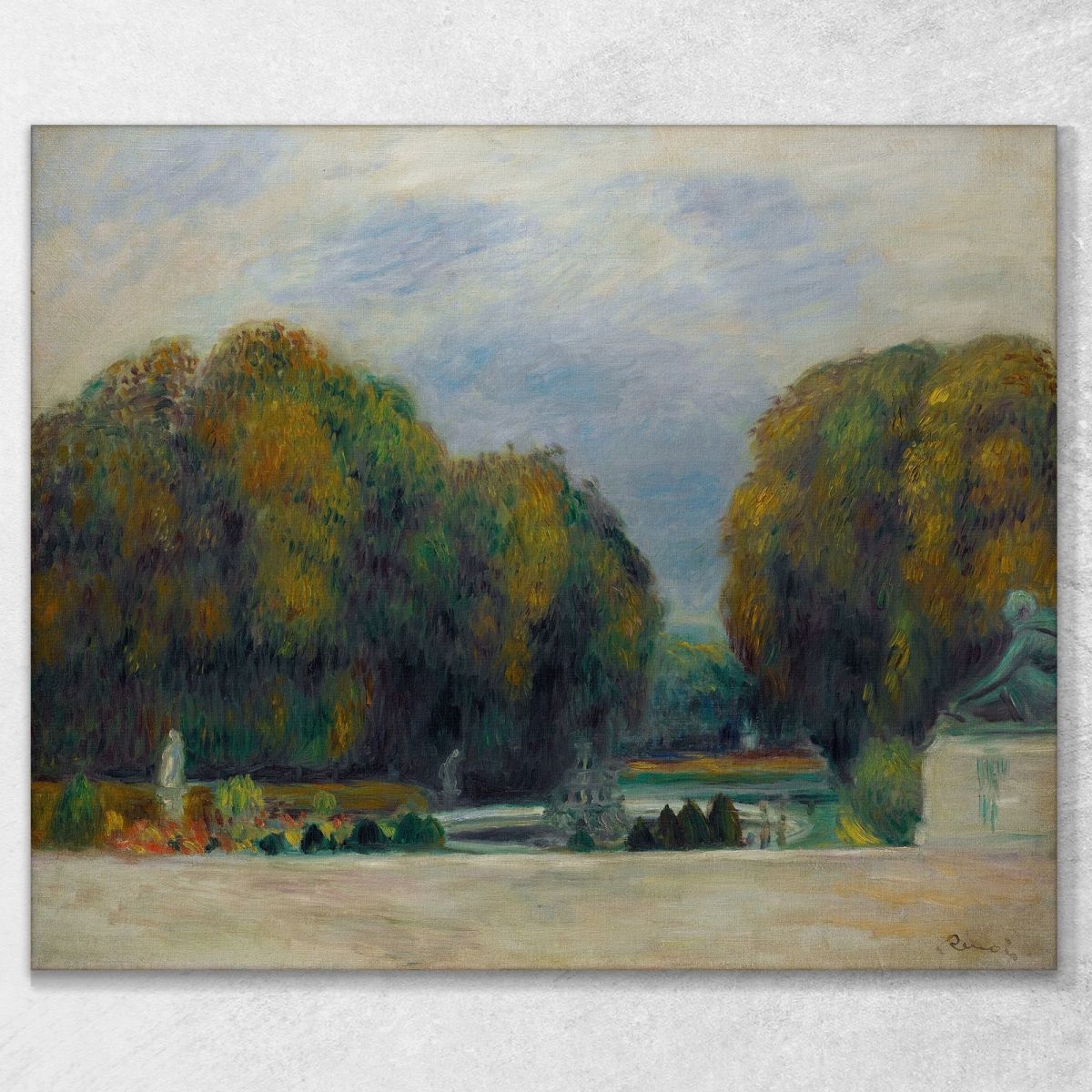 Versailles Pierre-Auguste Renoir par499 canvas print 