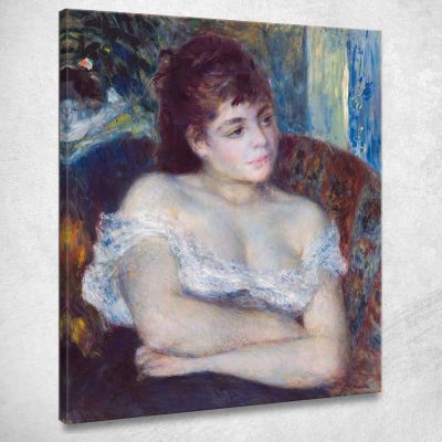 Woman In An Armchair Pierre-Auguste Renoir par511 canvas print 