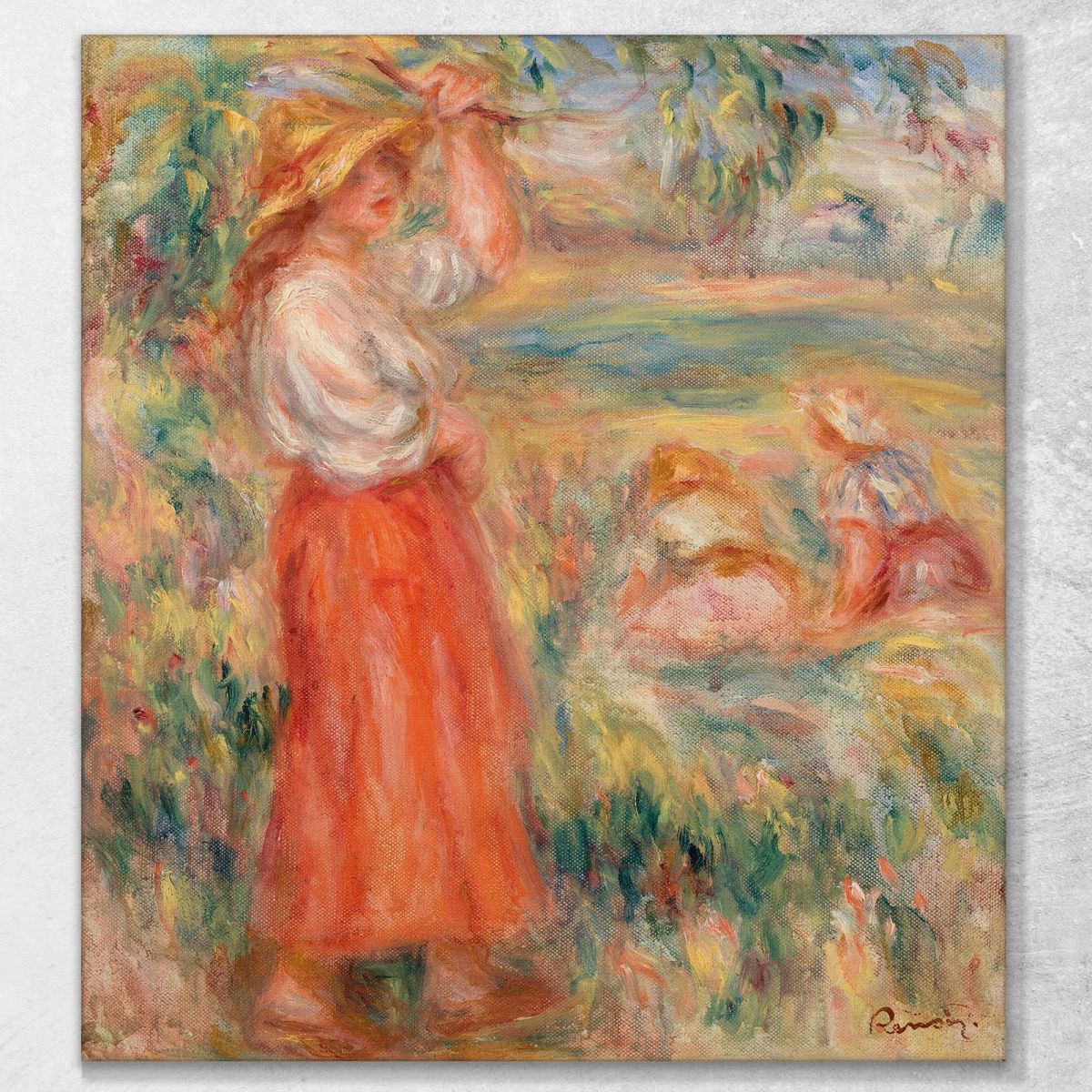 Women In The Fields Pierre-Auguste Renoir par522 canvas print 