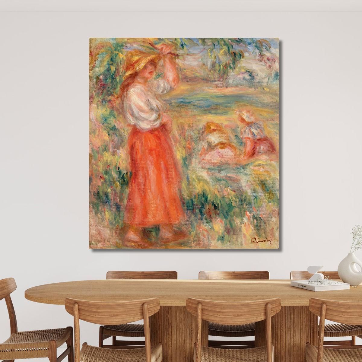 Women In The Fields Pierre-Auguste Renoir par522 canvas print 