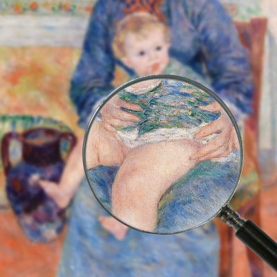 Young Mother Pierre-Auguste Renoir par527 canvas print
