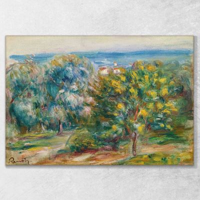 Southern Landscape Sketch Pierre-Auguste Renoir par534 canvas print 