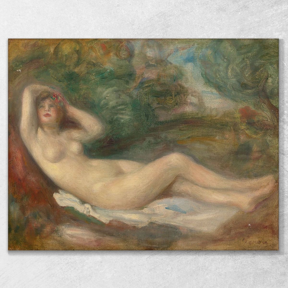 Nude Study Pierre-Auguste Renoir par535 canvas print 