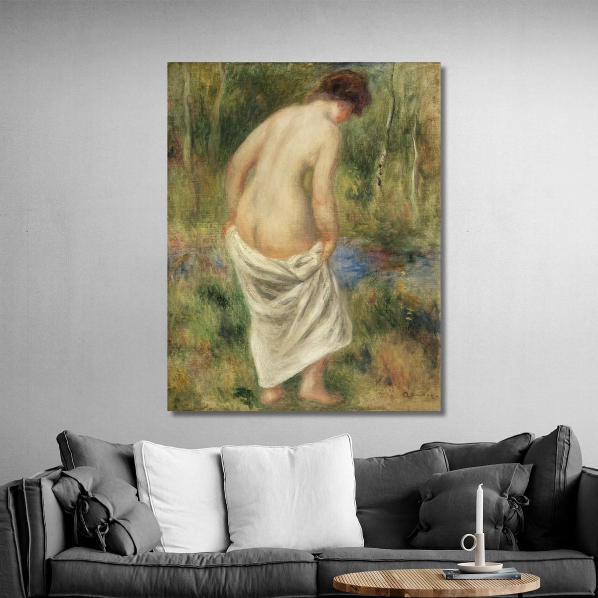 After The Bath Pierre-Auguste Renoir par539 canvas print 
