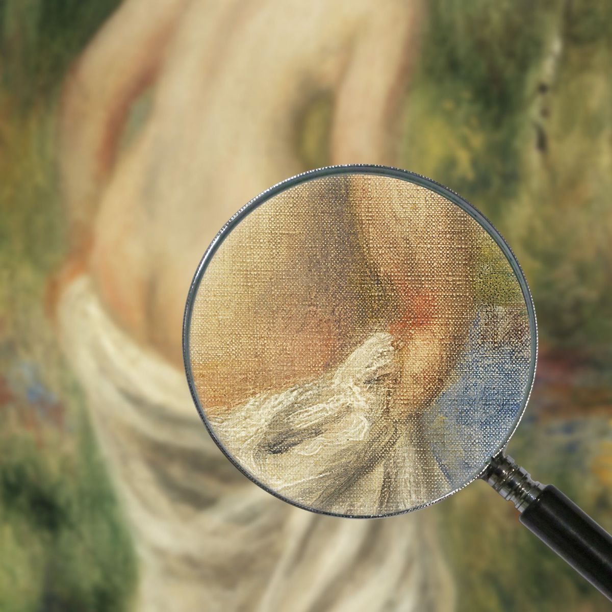 After The Bath Pierre-Auguste Renoir par539 canvas print