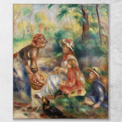 Apple Vendor Pierre-Auguste Renoir par541 canvas print 