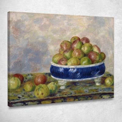 Apples In A Dish 1883 Pierre-Auguste Renoir par543 canvas print 