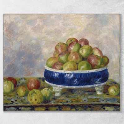 Apples In A Dish 1883 Pierre-Auguste Renoir par543 canvas print 