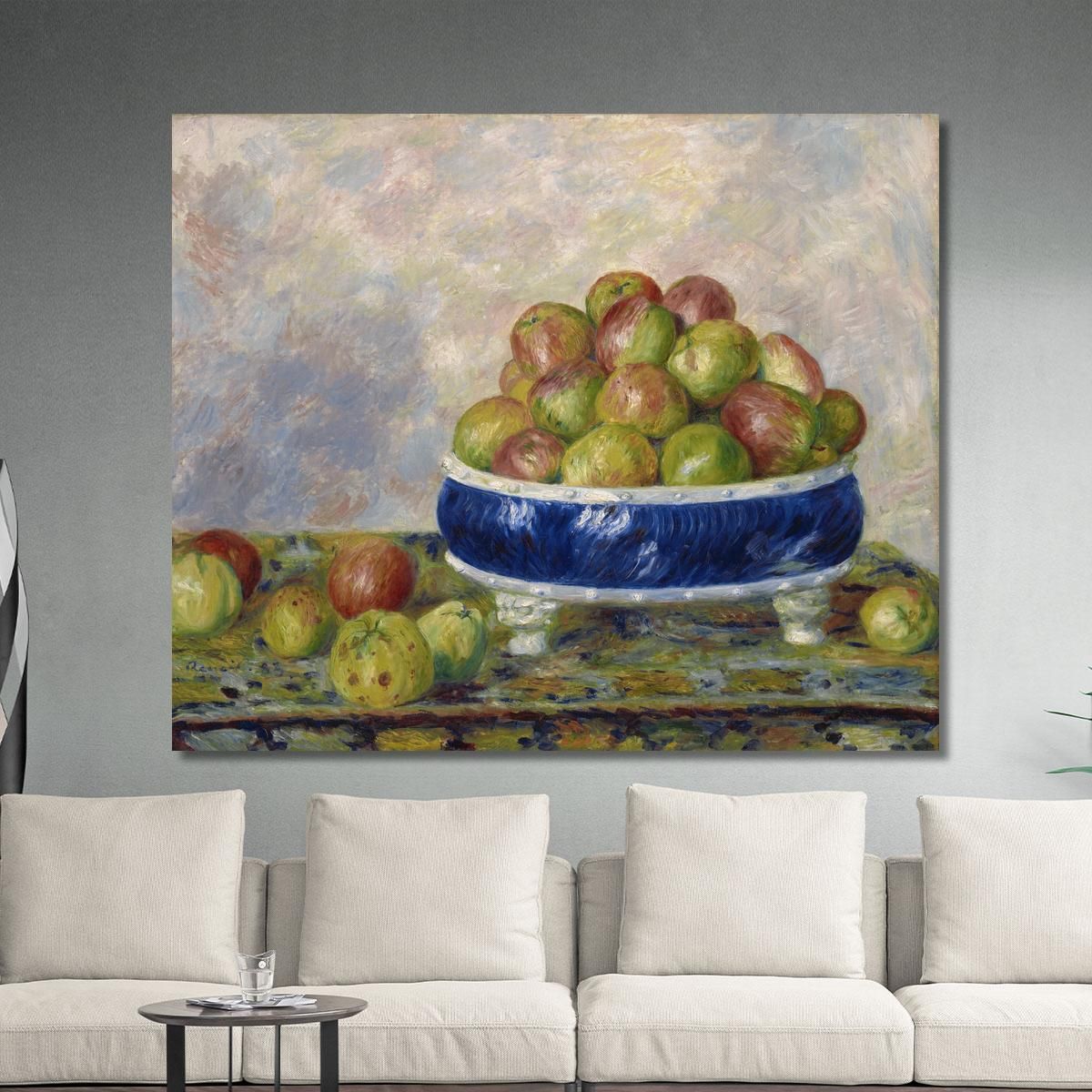 Apples In A Dish 1883 Pierre-Auguste Renoir par543 canvas print 